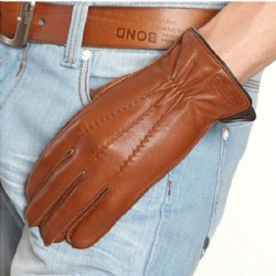 Мужские кожаные перчатки 017